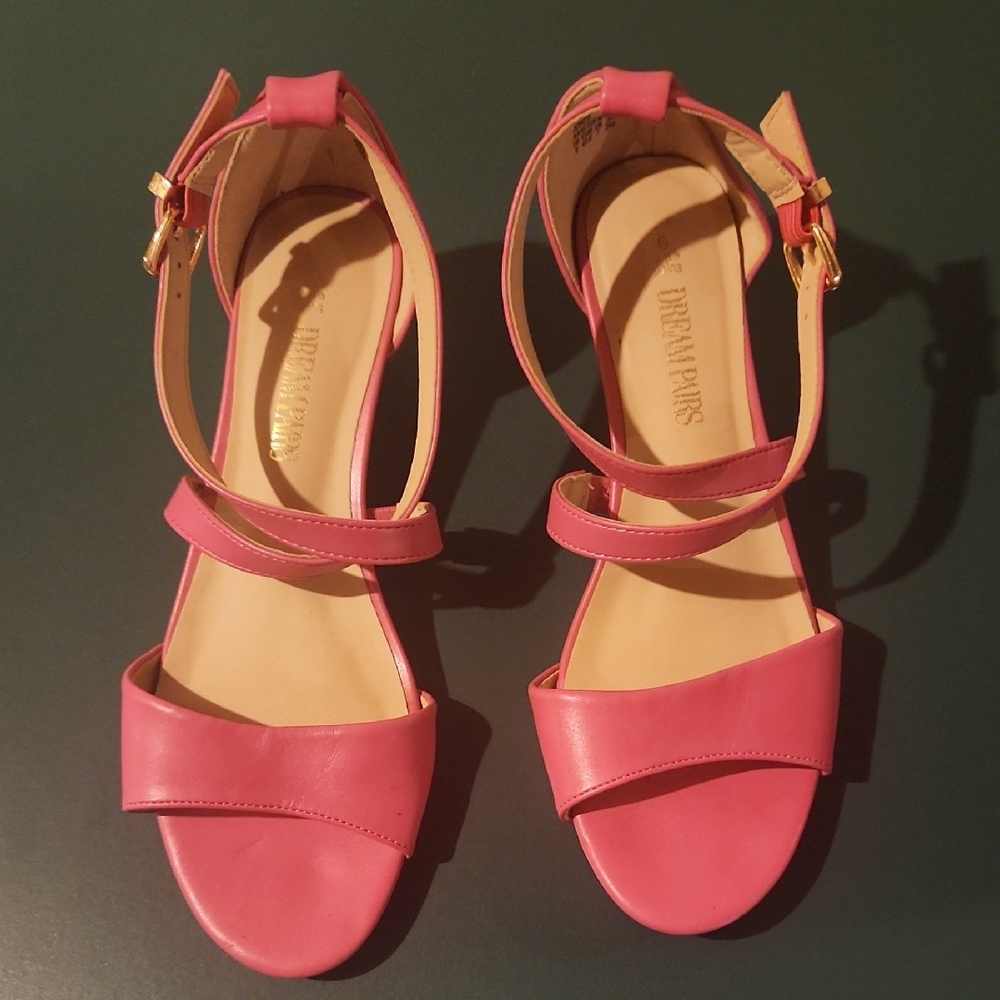 Torrid Pink Strappy Sandals